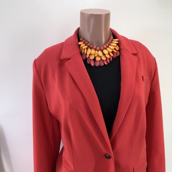 New Crown and Ivy Coral Blazer Size XXL - Picture 11 of 16